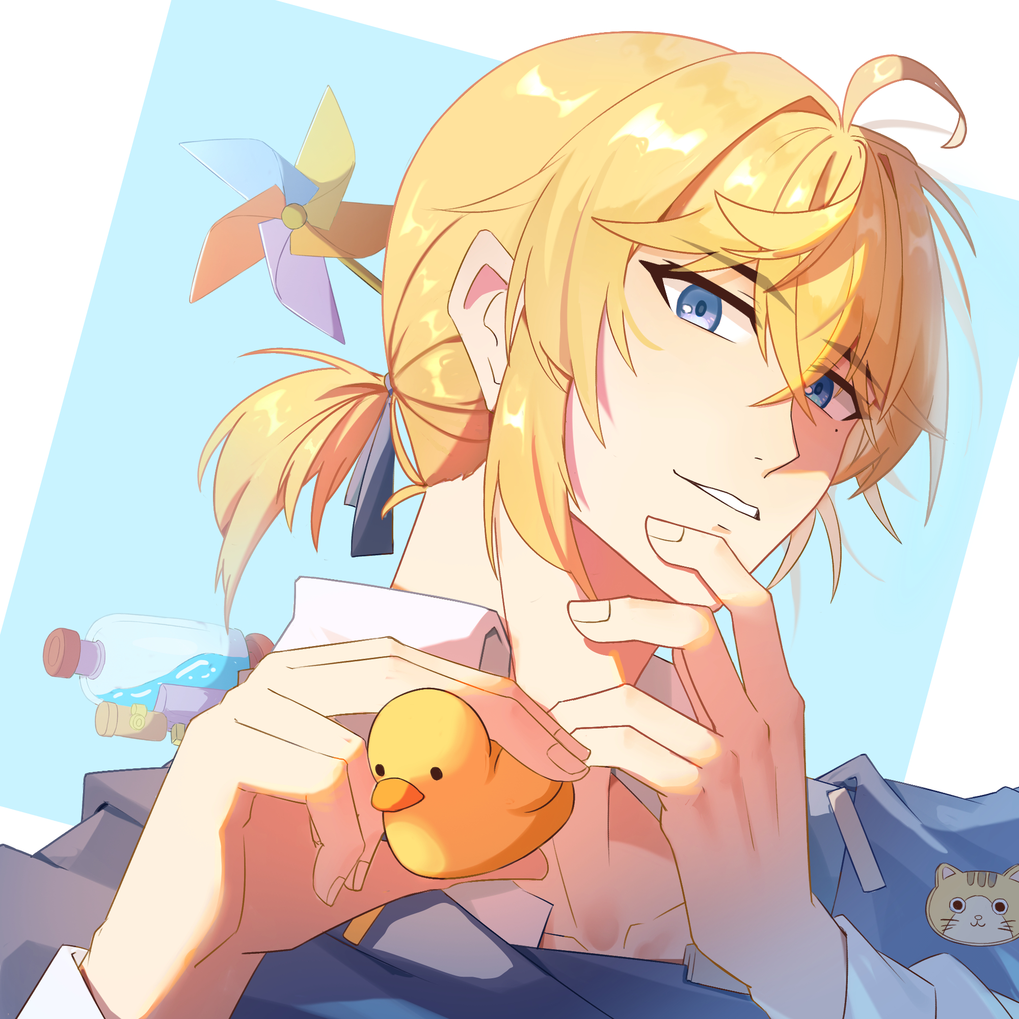 年初时画的头像-小星球