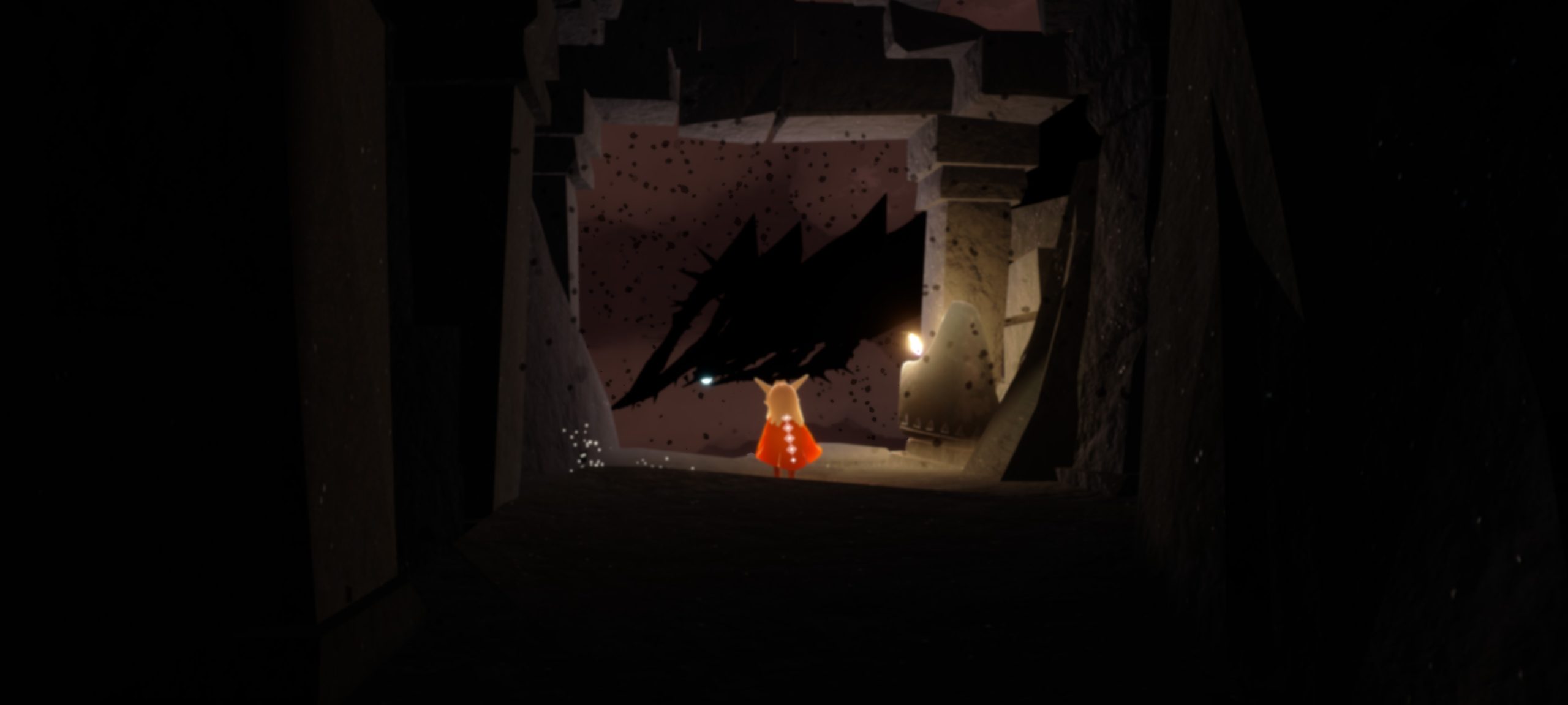 光遇里拍的照片 伊甸之眼洞口（是这吧）-小星球